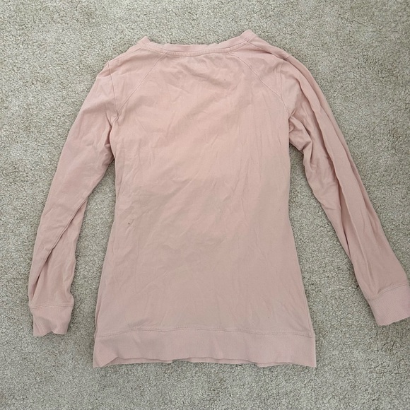 Boob design crew nursing sweatshirt - Picture 2 of 5